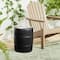 Glitzhome® 18.5" Multi-Functional Textured Garden Stool